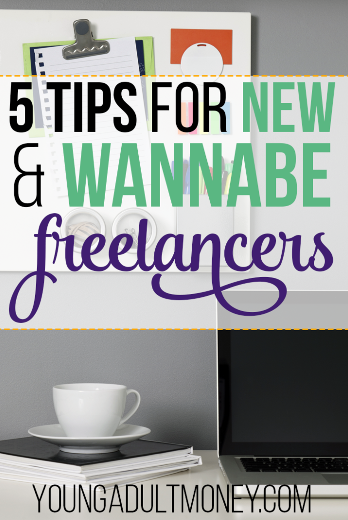 Being a freelancer has many benefits, but how do you actually get started? Here are 5 great tips for new freelancers.