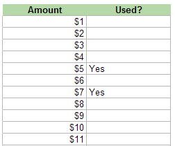 52 Week Money Challenge Spreadsheet 2