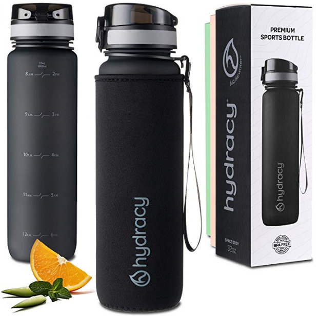 Hydracy Water Bottle for International Travel