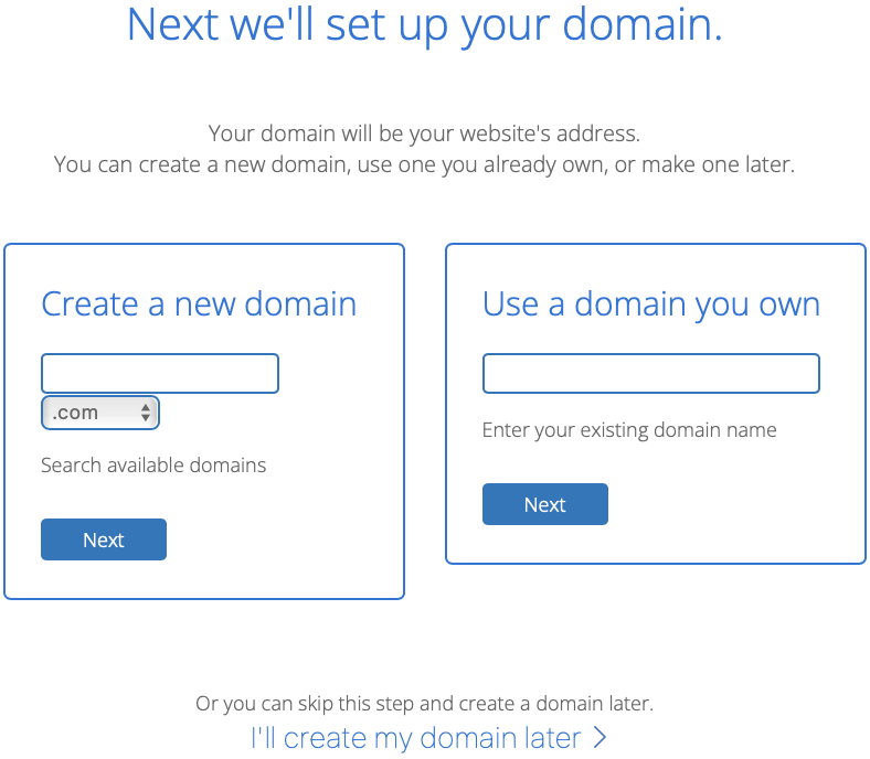 Register domain